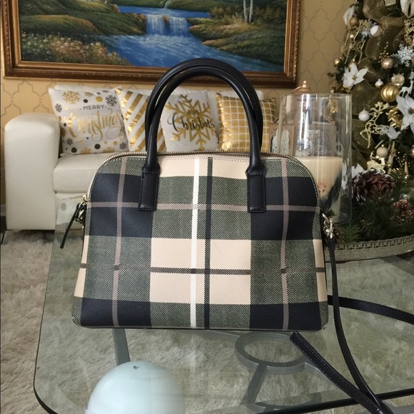 Kate Spade Grant Street Rachelle Woodland PlaidBag - Picture 6 of 6